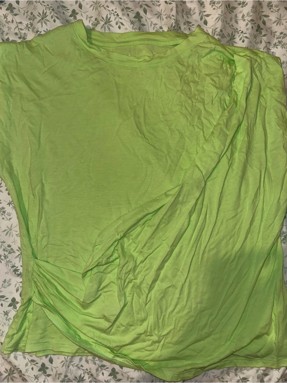 A new day Women’s Crew Neck Top in Lime Green